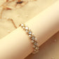 KUNDAN SUTRA - Square Kundan Stone and Pearl Bracelet