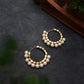 Pearl Hoop Earrings