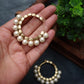 Pearl Hoop Earrings