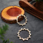 Pearl and Kundan Hoops