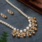 Golden Beads and Kundan Long Necklace