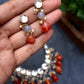 Carnelian and Kundan Long Necklace