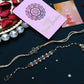 PAYA Resin Stone Rakhi and Lumba / Sister Rakhi Combo