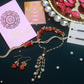 PAYA Natural Stone Rakhi and Lumba / Sister Rakhi Combo With Earrings