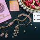 PAYA Natural Stone Rakhi and Lumba / Sister Rakhi Combo With Earrings