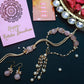 PAYA Natural Stone Rakhi and Lumba / Sister Rakhi Combo With Earrings