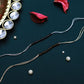 PAYA Classic Kundan & Pearl Rakhi and Lumba / Sister Rakhi Combo