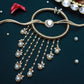 PAYA Minimalist Kundan Rakhi and Lumba / Sister Rakhi Combo - Set of 2