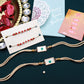 PAYA Evil Eye / Nazariya Style Rakhi Combo (Square)