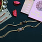 PAYA Natural Stone Rakhi Combo