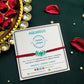 PAYA Unisex Lucky Color Healing Zodiac Rakhi