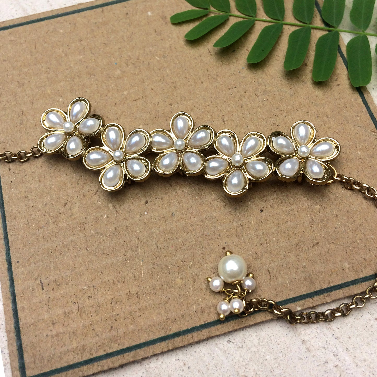 Pearl Flower Bracelet