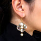 Kundan and Pearl Drop Earrings