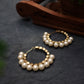 Pearl Hoop Earrings