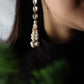 Pearl Tassel and Kundan Dangler Earrings