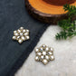 Kundan Stones Small Round Studs