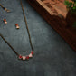 Heart Mangalsutra Necklace Set