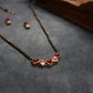 Heart Mangalsutra Necklace Set