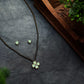 Good Luck Clover Mangalsutra Necklace Set