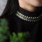 Kundan-Green Stone Choker Necklace