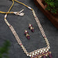 Amethyst Kundan and Pearl Long Necklace Set