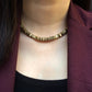 Golden Square Necklace