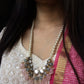 Rose Quartz and Kundan Long Necklace