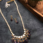 Amethyst and Kundan Long Necklace